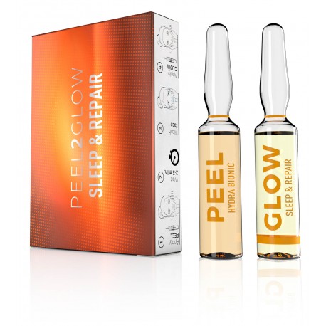 Peel2Glow Hydrabionic & Sleep&Repair (kit 2 amp)