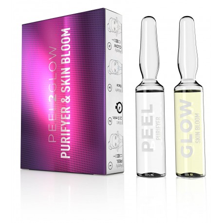 Peel2Glow Purifyer & Skin Bloom (kit 2 amp)