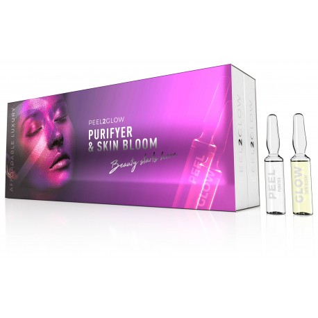 Peel2Glow Purifyer & Skin Bloom (kit 20 amp)